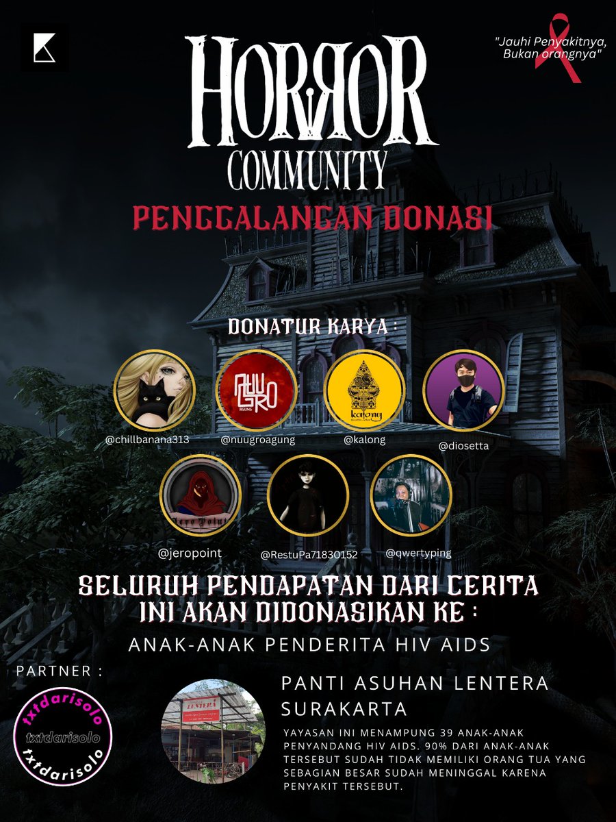 txtfromsoc's tweet image. Penggalangan Donasi bersama rekan-rekan HORROR COMMUNITY.

Ijinkan MinSol menjelaskan secara singkat lewat Gambar.
#TemanBantuTeman
#HorrorCommunity #TXTSOC 

(Sebuah Utas -)