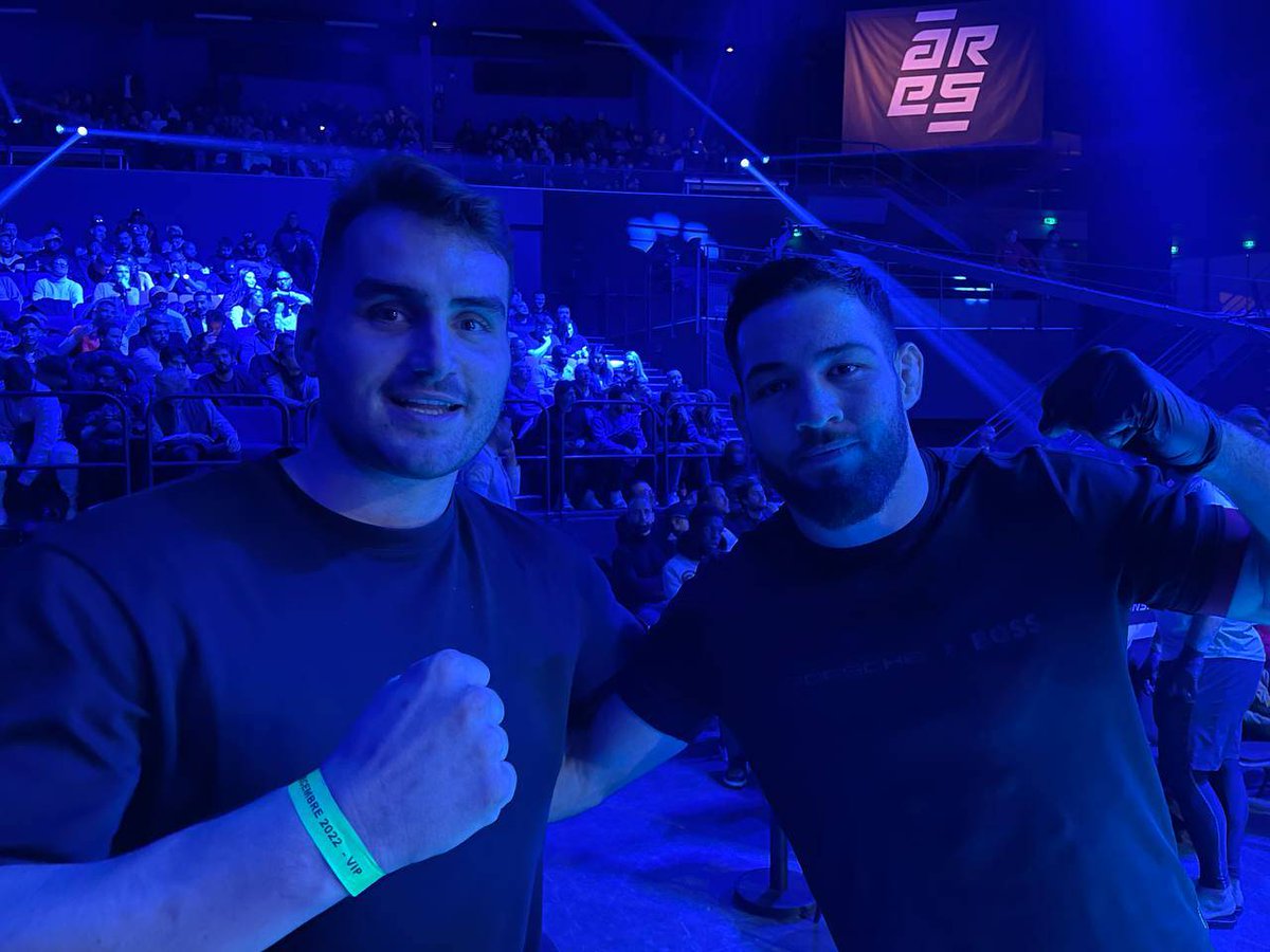 BlackpoolHQ's tweet photo. We had the urge to share a bit more about @ares_fighting where @MetaFightOff invited us 👀
#ARES10 #MMA https://t.co/1kIJg6VUtM