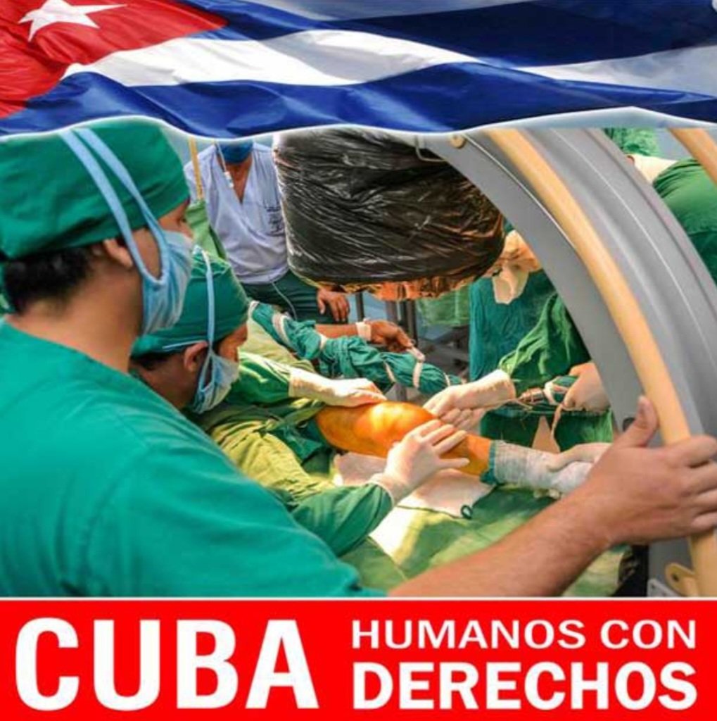 Nuestro @MINSAPCuba y la Revolución Cubana tiene en sus profesionales de la salud el vivo ejemplo de que nuestra sociedad es inclusiva y con igual oportunidad de derechos para todos. #CubanosConDerechos #BMCGuineaBissau @QbanoConDerecho @ArgudinMilagros @TaniaMCruzHdez