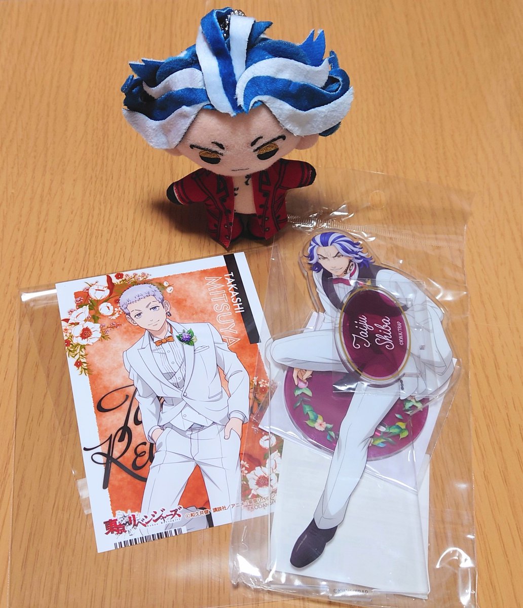 「たぃじゅくんムチムチアクスタ届いたおまけのカードは、安定のしは"家保護者夕カちゃ」|フカタのイラスト
