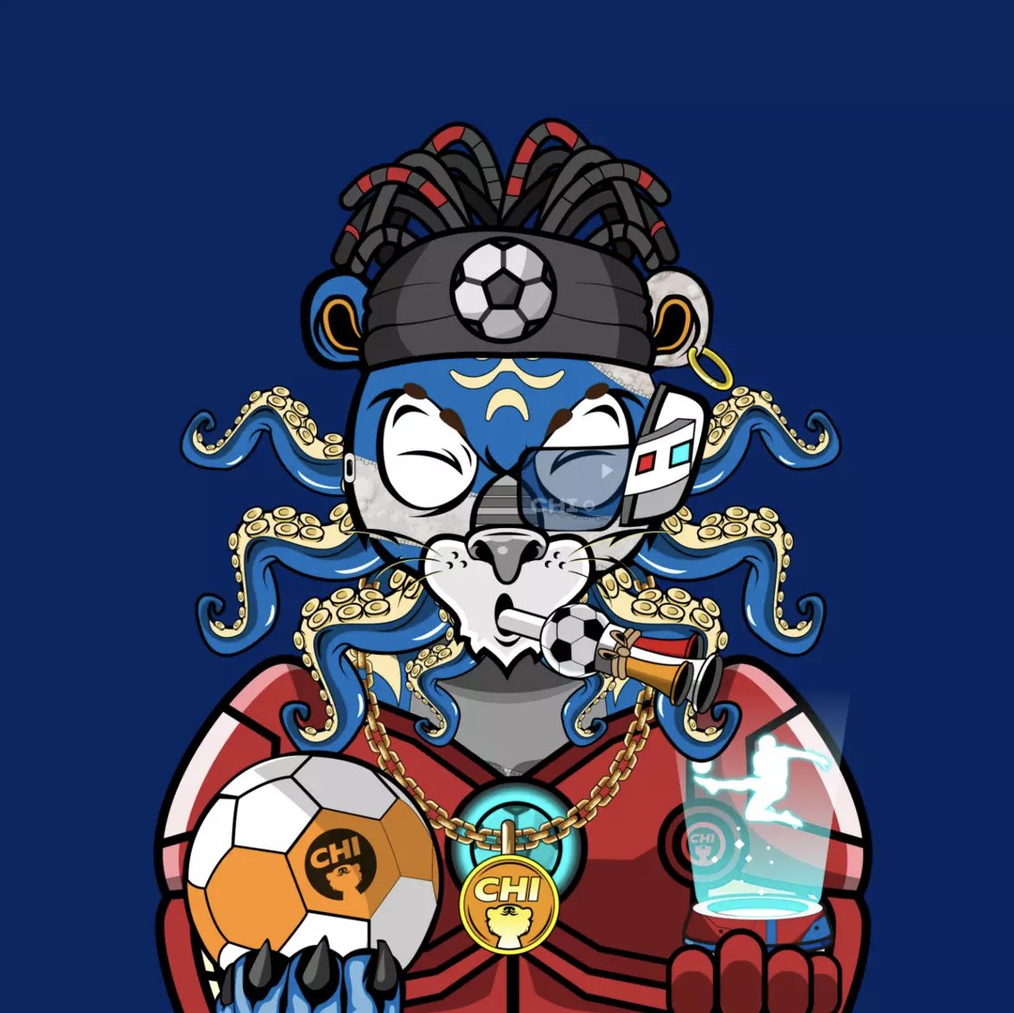 CCTokenHQ's tweet image. ALGO-CHRISTMAS GIVEAWAY 1/12 🎄

Day 1 - TigerChi 🐯

To win this Football TigerChi #1889 + 20 CCT:
1️⃣ RT and like 
2️⃣ Follow @TigerChiClub 
3️⃣ Follow @CCTokenHQ 

#algofam #algorand #AlgorandNFTs