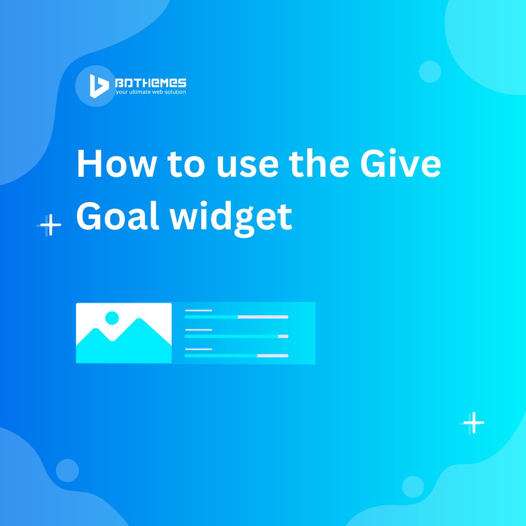 bdthemescom's tweet image. Are you use the Give Goal widget by #Element_pack ?🤔

The Give Goal widget helps you make a stat box showing the current progress of your campaigns.👍

bdthemes.com/knowledge-base…

#widget #ios #android #homescreen #wallpaper