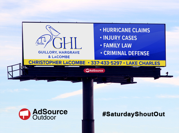 AdSourceOutdoor's tweet image. #SaturdayShoutout from Adsource Outdoor to Guillory, Hargrave, &amp;amp; Lacombe
They continue to offer experienced, dedicated legal services to their clients in the areas of family law
*
*
*
#LakeCharles #Louisiana #local #SWLA #batonrouge #law #lawyer #familylaw