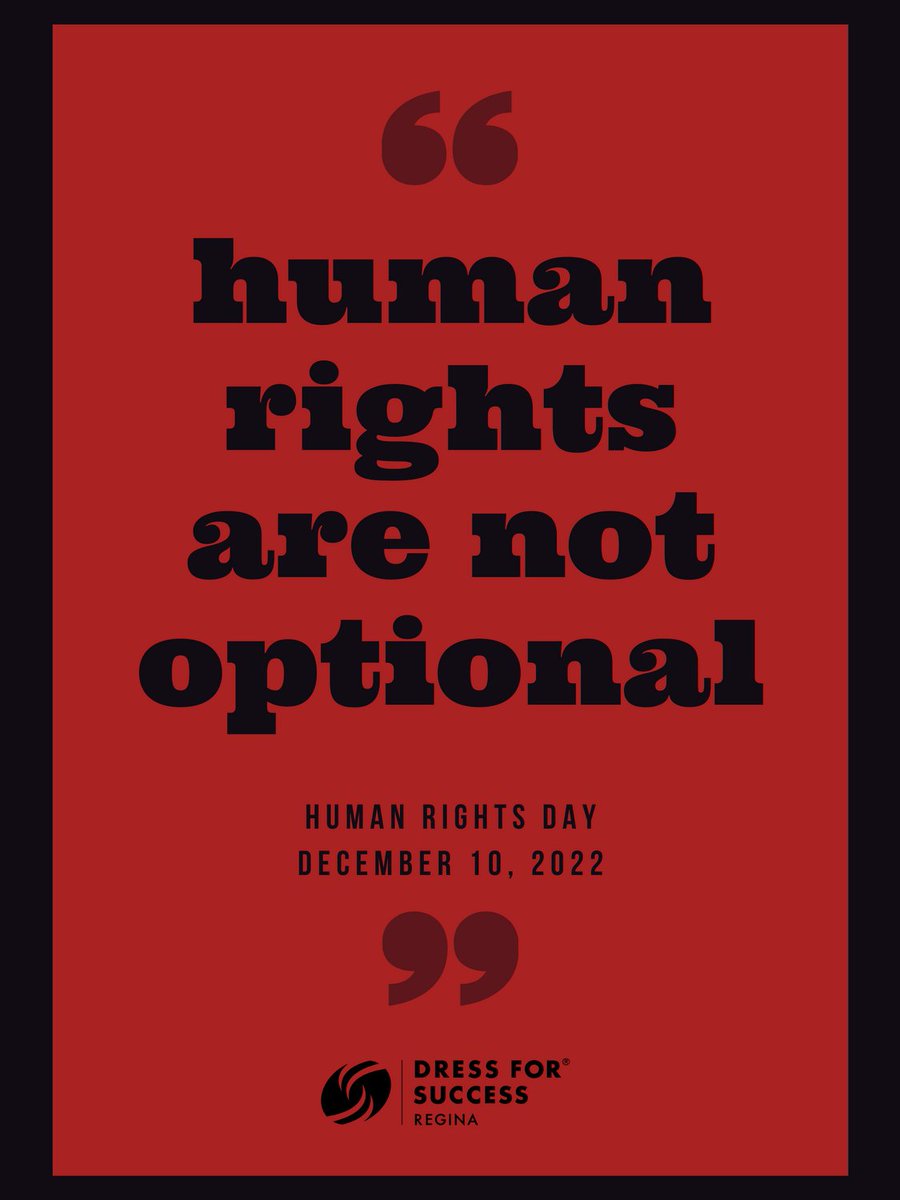 Every year on December 10th, the world celebrates Human Rights Day. This year’s Human Rights Day slogan is “Dignity, Freedom, and Justice for All” and the call to action is #StandUp4HumanRights.

#Dignity #Freedom #JusticeForAll