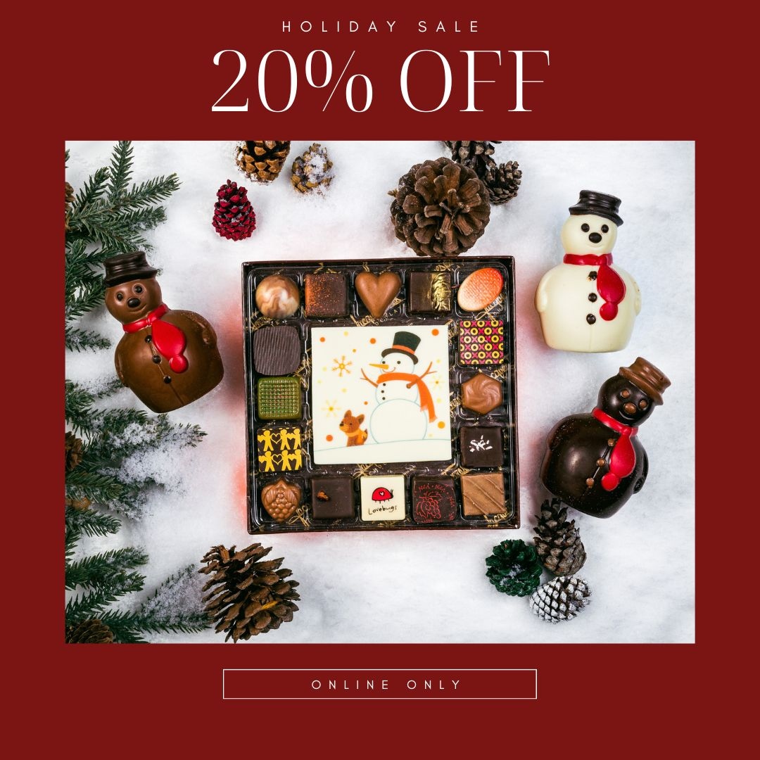 Our gift to you this Holiday season...flash sale! Grab your favorites before they are gone. Take 20% off your orders online only from December 10th to December 12th! Shop now, link in our bio! 
#holidayswithJTC #Hanukkah #chocolate #jacquestorreschocolate #jacquestorresnyc