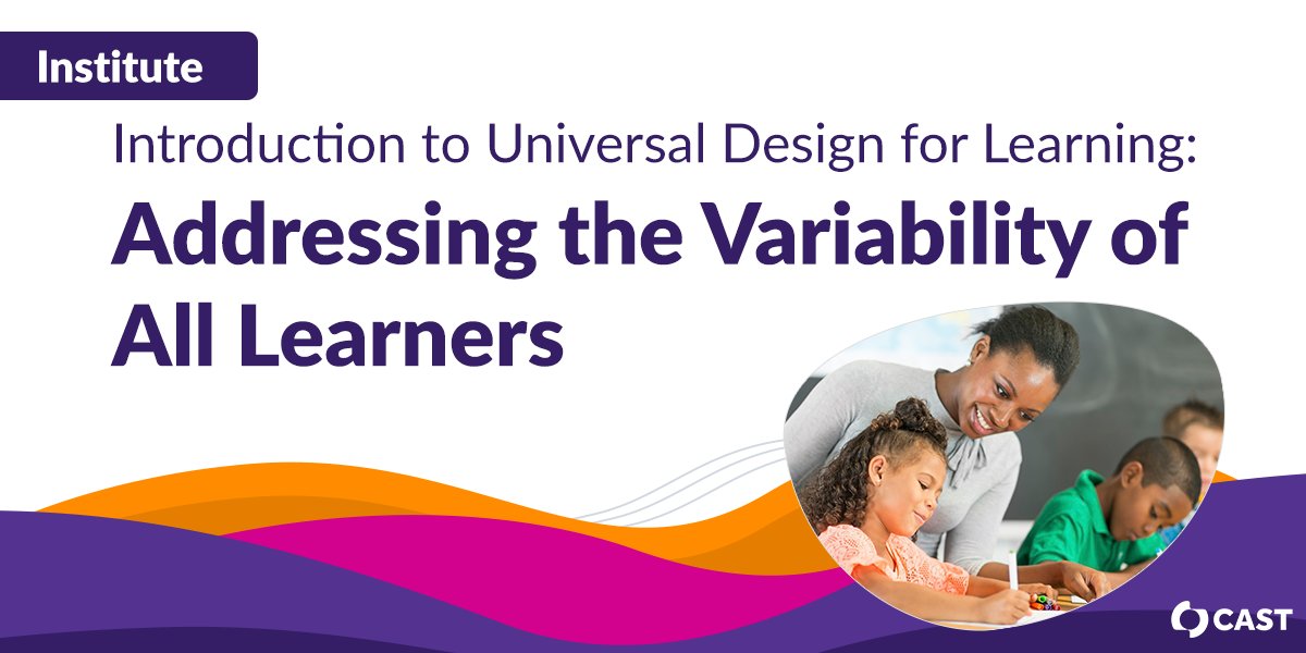 Have you always wanted to join us for our Intro to #UniversalDesignForLearning but couldn't spare two days out of your busy schedule? Try out our new format this winter! Classes start Jan 10, and space is limited. Learn more &amp; register: ow.ly/FaMm50LZQS8 #UDL #education