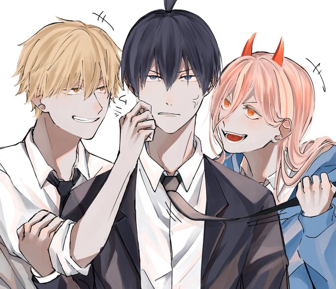 #チェンソーマンFA 早川家最近ハマりました ̖́- 