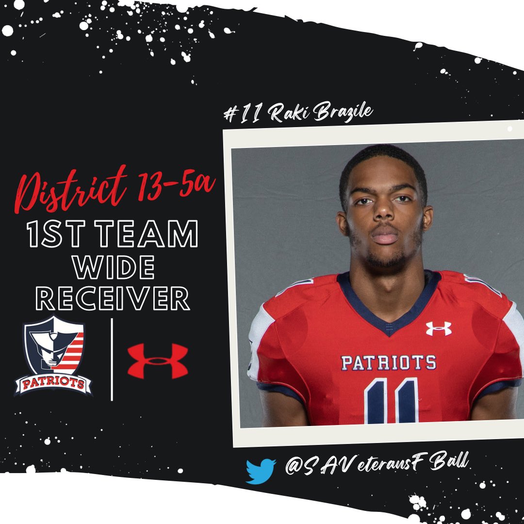 ⬇️⬇️⬇️⬇️⬇️⬇️⬇️⬇️⬇️⬇️⬇️

13-5A 1st Team Offensive All-District Honors for your Patriots ‼️

QB: <a href="/CJIrving4/">CJ Irving</a> C/O ‘23
WR: <a href="/RakiBrazile05/">RBeeStreet</a> C/O ‘23
Slot: <a href="/clintondixon24/">Clinton Dixon</a> C/O ‘24
OL: Aiden Villado C/O ‘23

#PatriotNation <a href="/JISD_ATHLETICS/">Judson ISD Athletics</a> <a href="/SAVeteransHS/">Veterans Memorial High School</a> <a href="/irvin8robert/">Robert Irvin</a> <a href="/Jtimmy83/">Joshua Timms</a>