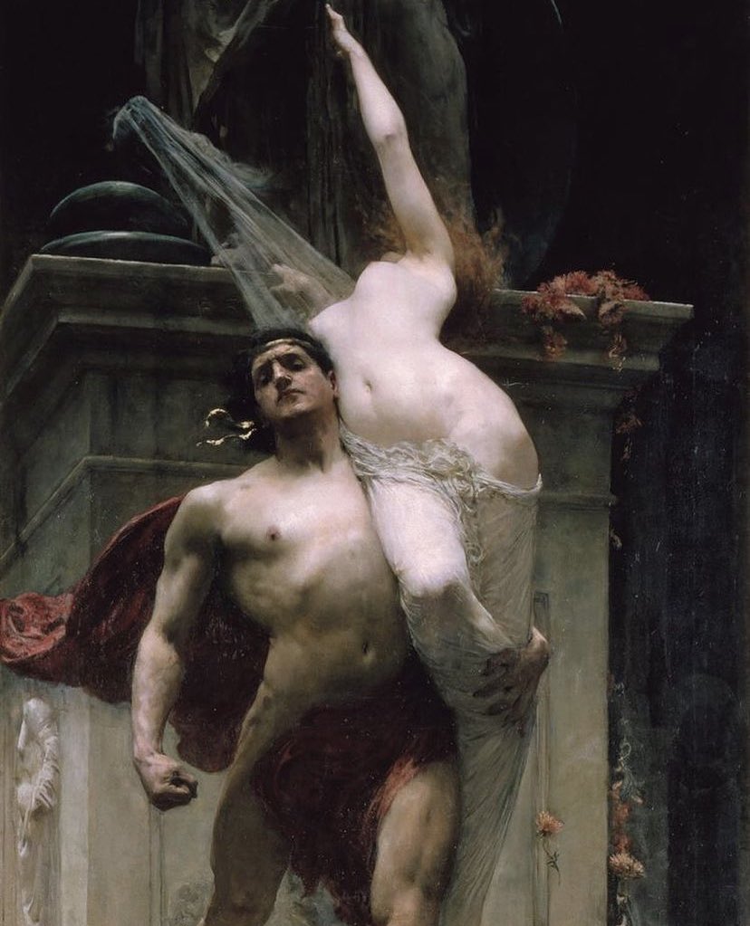 AcademiaAesthe1's tweet photo. “Ajax and Cassandra” 🥀 by Solomon Joseph Solomon. The Jewish Museum https://t.co/aJiZILqMY0