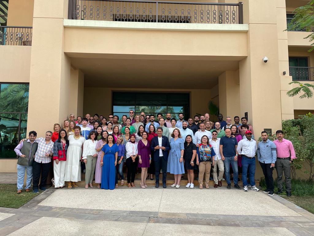 flacamera's tweet photo. I’m proud of the dedication, passion and excellence that @IRENA staff show in their daily work. Let’s look back with pride and forward with even more ambition. https://t.co/YEGjHww4Q5