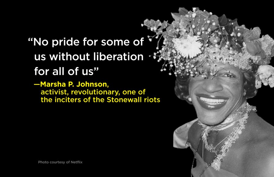 ♥️🏳️‍🌈 The Incredible Human Being Marsha 'Pay No Mind' Johnson.  A Proud Black Trans Woman And Revolutionary Whose Name And Story We Should ALL Know.