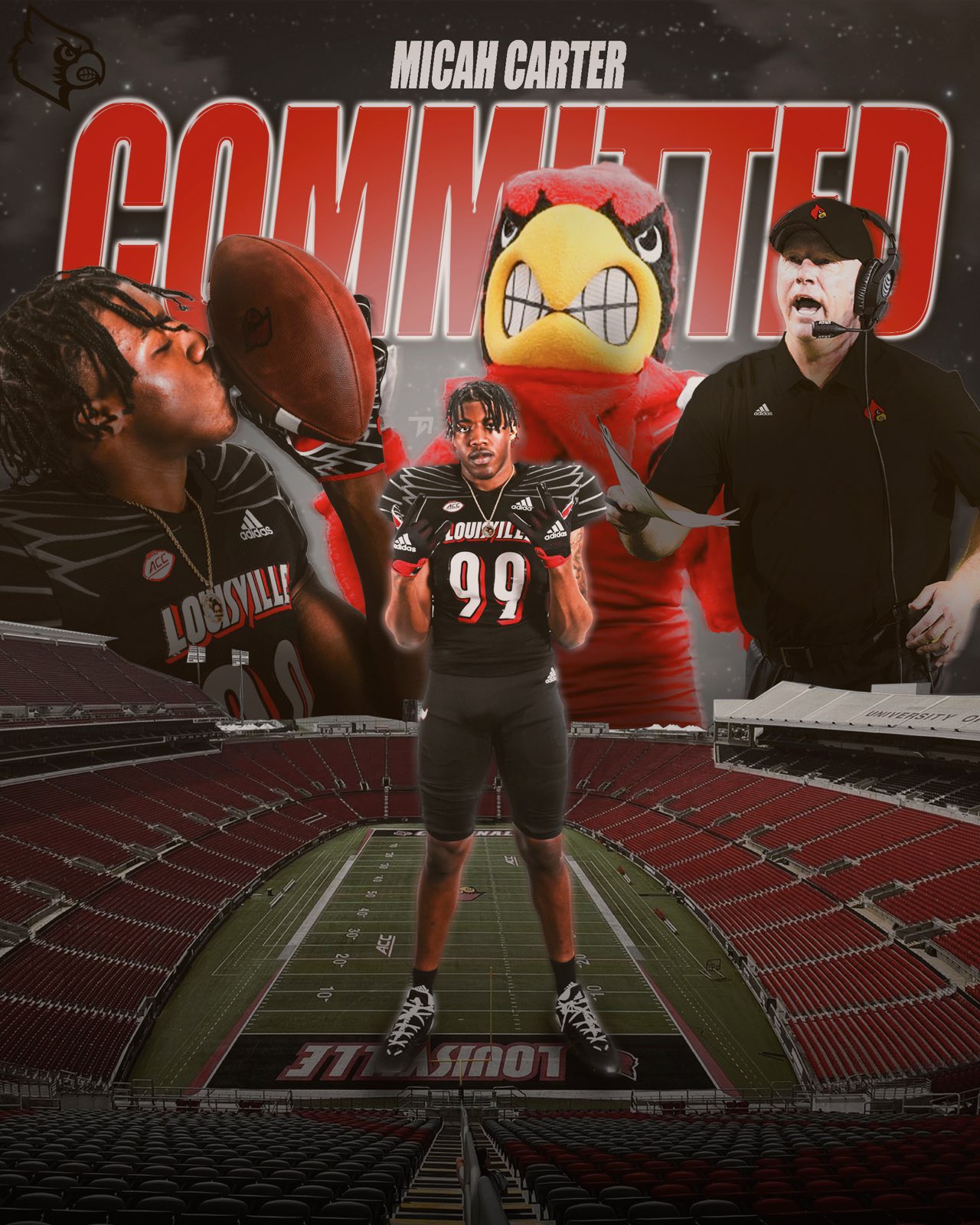 Micah Carter Flips to Louisville - Hammer and Rails