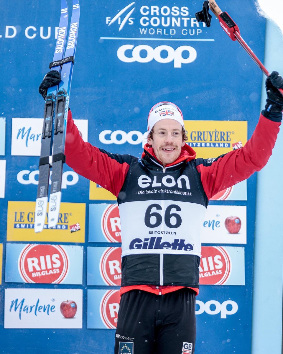 Back on the World Cup podium... Finally🥳
.
📷 NordicFocus