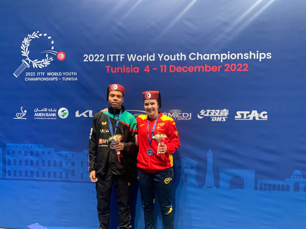 motorcid's tweet photo. Maria Berzosa logra la medalla de plata en la prueba de dobles mixto junto al portugués Tiago Abiodun. En el campeonato del mundo celebrado en Túnez.
Enhorabuena!!! 
#tenisdemesa https://t.co/qf3KTNMJMH