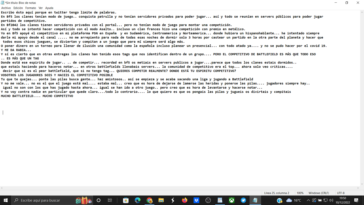 <a href="/Osacoooo/">Osacoooo</a> <a href="/ProTypeSports/">Prototype eSports</a> <a href="/ProdigiumGaming/">Prodigium Gaming</a> <a href="/BfSpainFriends/">𝐁𝐟 𝐒𝐩𝐚𝐢𝐧 𝐅𝐫𝐢𝐞𝐧𝐝𝐬</a> <a href="/ComunidadSPW/">Spain Warriors</a> <a href="/VeteranGamersCo/">Veteran Gamers Collective</a> <a href="/oso150606x/">OSO150606</a> <a href="/Aran1987Alberto/">DarKPredatoX</a> <a href="/MalagonSiempreA/">🇪🇦🏴󠁧󠁢󠁥󠁮󠁧󠁿MalagonSiempreAlerta🖕🥷🎮</a> <a href="/PandaeSports4/">Panda eSports</a> <a href="/BEGAesports/">BEGA eSports</a> <a href="/ClanMataharis/">Mataharis eSports</a> <a href="/BlackRosesBR/">Black Roses</a> <a href="/HDTeSportsES/">⚡HDT eSports Oficial⚡</a> <a href="/TemplariosClan/">PeLoToN TeMpLaRiOs</a> <a href="/Ogros2006/">Clan Ogros</a> <a href="/Defiendo_Lo_Mio/">💪 CLAN D250! 🛡🗡 PELOTÓN CHIFLADO! 🙃</a> <a href="/CPV_team/">CPV eSports</a> <a href="/SoldadosF/">Soldados De Fortuna</a> <a href="/KamikazesGamin/">KAMIKAZES GAMIN</a> <a href="/LOVE83492820/">LOVE</a>