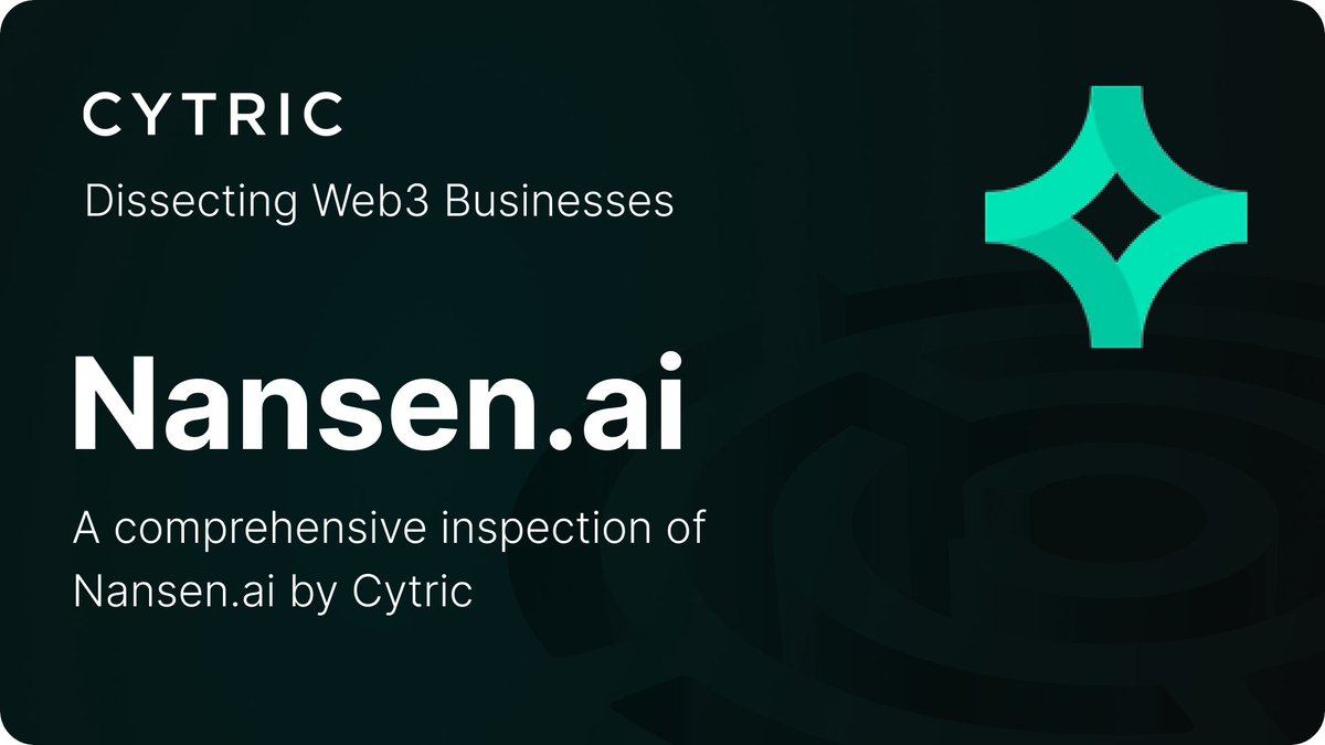 Cytric_web3's tweet photo. You won't believe what we uncovered in our deep dive into @nansen_ai. 

Is this the secret tool you need to stay ahead in the #crypto game? Find out in just 3 minutes. Spoiler alert: it might be a "Buy Call" opportunity. 

Thread 🧵 https://t.co/izi9o2bV9Y