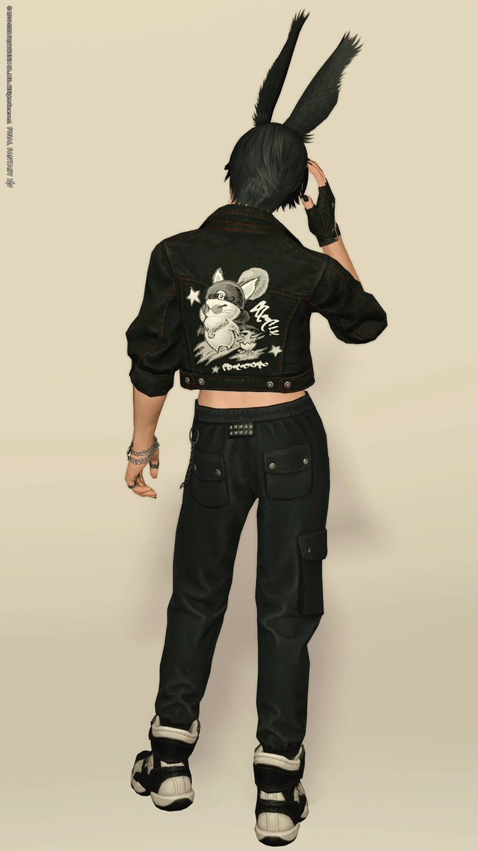 avatar_(ff14) 「新しいお洋服、めちゃくちゃうさおに似合う!マジでかっこいい!ヤマト可愛いよぉ!#」|山本かなのイラスト