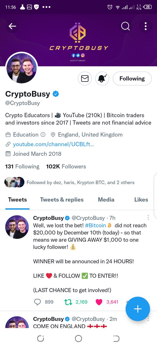 jaz9777's tweet photo. @CryptoBusy https://t.co/2mgxoB6Htp