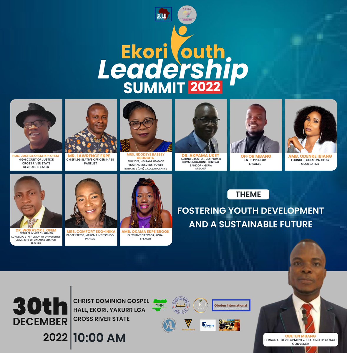 ObetenV's tweet photo. Ekori Youth Leadership Summit 2.0 https://t.co/yBRXj0KHYw