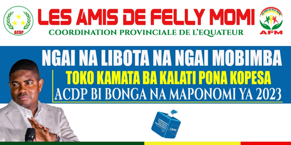 afmnational's tweet photo. #MBANDAKA 
Malgré la pluie, nous avns essayé d lancer ntre campagne d conscientisat° d ns membres du Quartier Air Congo ainsi k leurs familles à s'enrôler massivemnt, particulièremnt les nouveaux majeurs afin donner à l'ACDP la chance d'avoir plusieurs sièges O élections de 2023 https://t.co/vDW31XqmOz