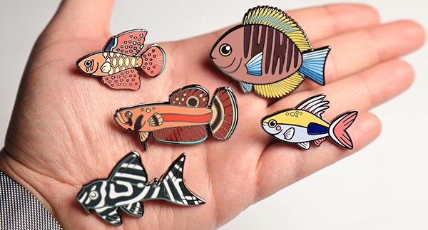AmazonasMag's tweet photo. #Aquarium & #fish lover #gift alert: Support #RioXingu research and #conservation efforts of #ictioxingu with a brand new enamel pin set from #piscinarius
https://t.co/WVbkoUVD7B
#SumerTiwari #fishpins #enamelpins #enamelfishpins #aquariumgift #fishgift #fishgifts #aquariums https://t.co/sdYfLc2FdE