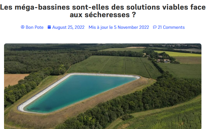 LHGToulouse's tweet photo. [MardiEDD] Questionner une actu au regard des enseignements de géo #TBacPro "les changements globaux" : la question de l'eau, de sa préservation : les grandes bassines, une solution ? 
article de @MagaliReghezza et @florencehabets 
👉https://t.co/w0Rwc25VQU https://t.co/1RZfLCkVHr