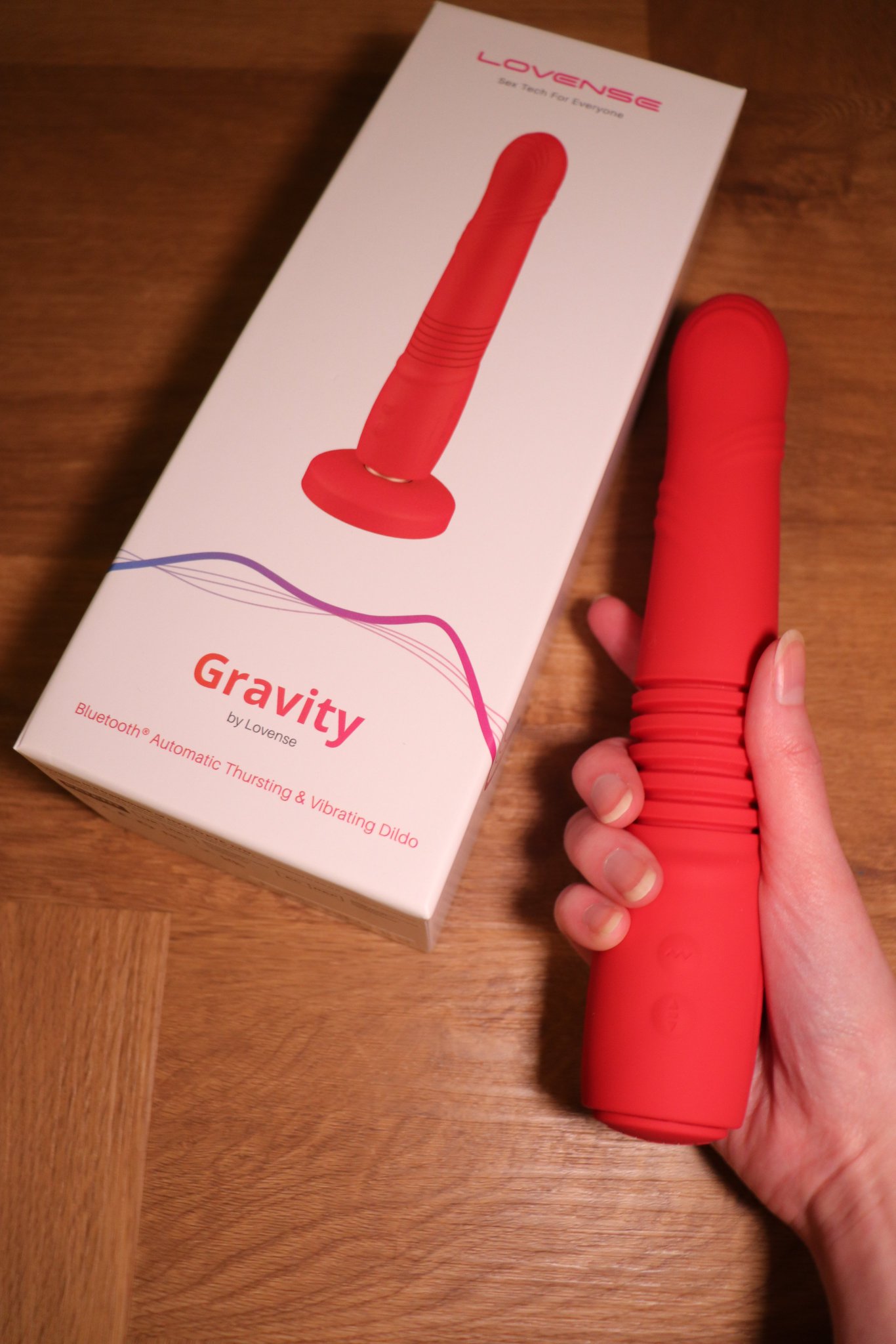 1 pic. Present opening time!❤ Got the @Lovense Gravity from one of my sweetest fans. Can't wait to try this! https://t.co/kpd19ZgEYe https://t.co/7yQ61VIaj7
