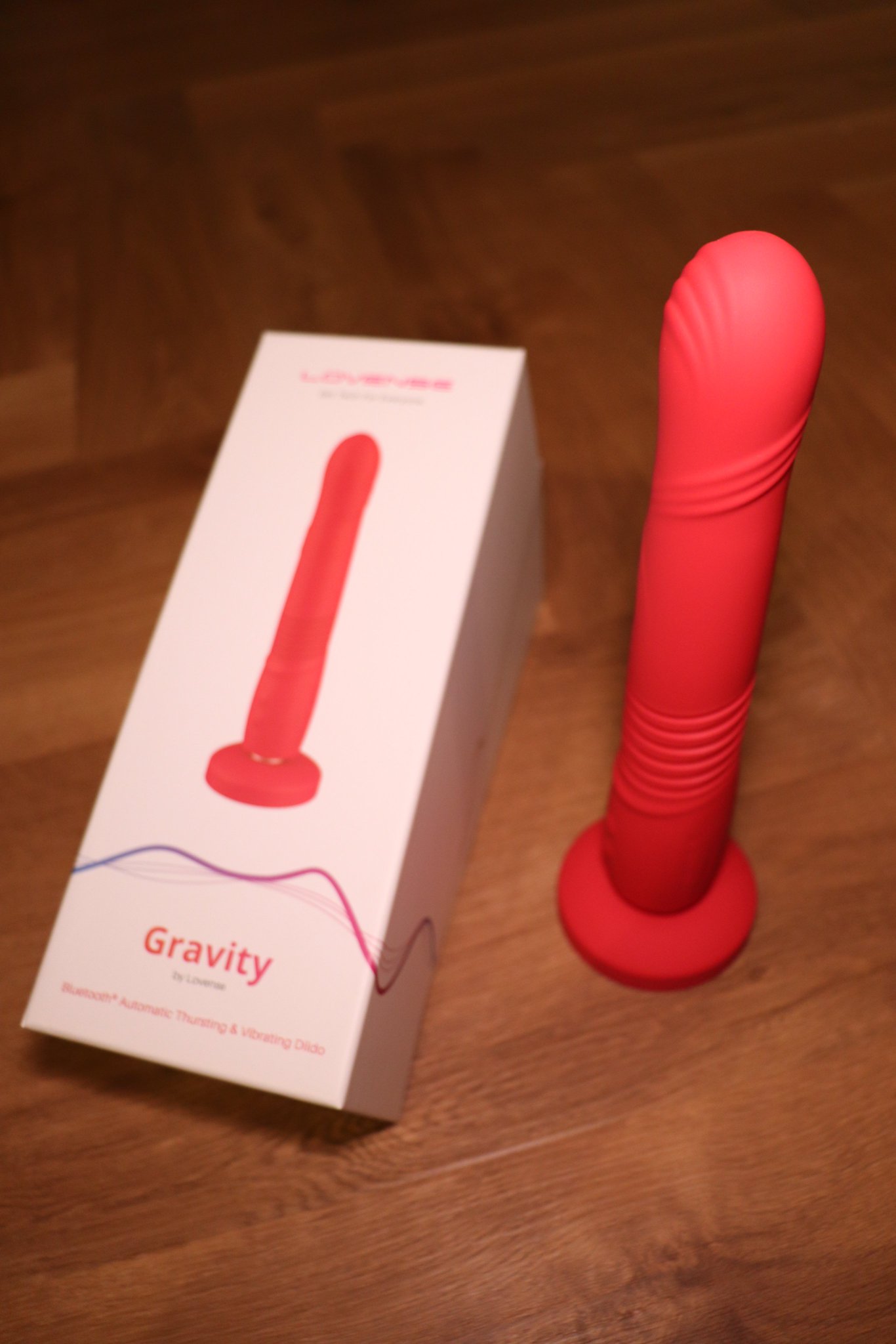 2 pic. Present opening time!❤ Got the @Lovense Gravity from one of my sweetest fans. Can't wait to try this! https://t.co/kpd19ZgEYe https://t.co/7yQ61VIaj7