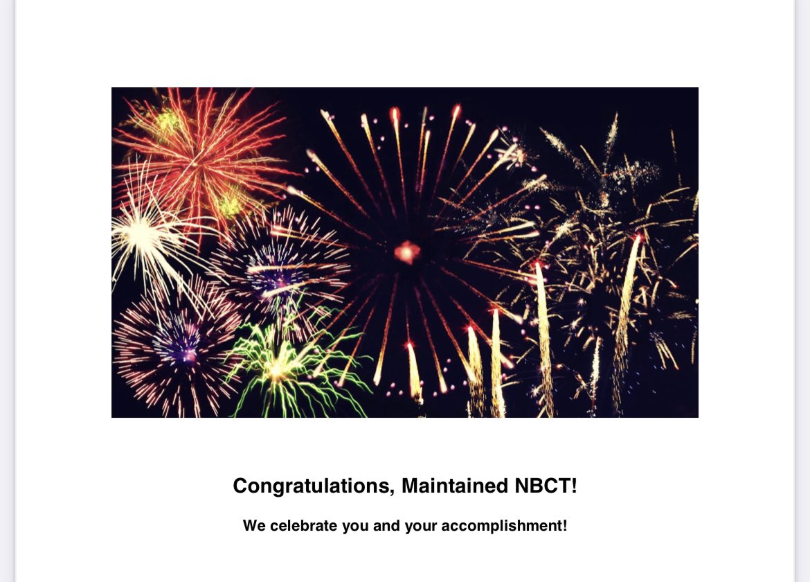 Stephanie Lett, NBCT tweet media