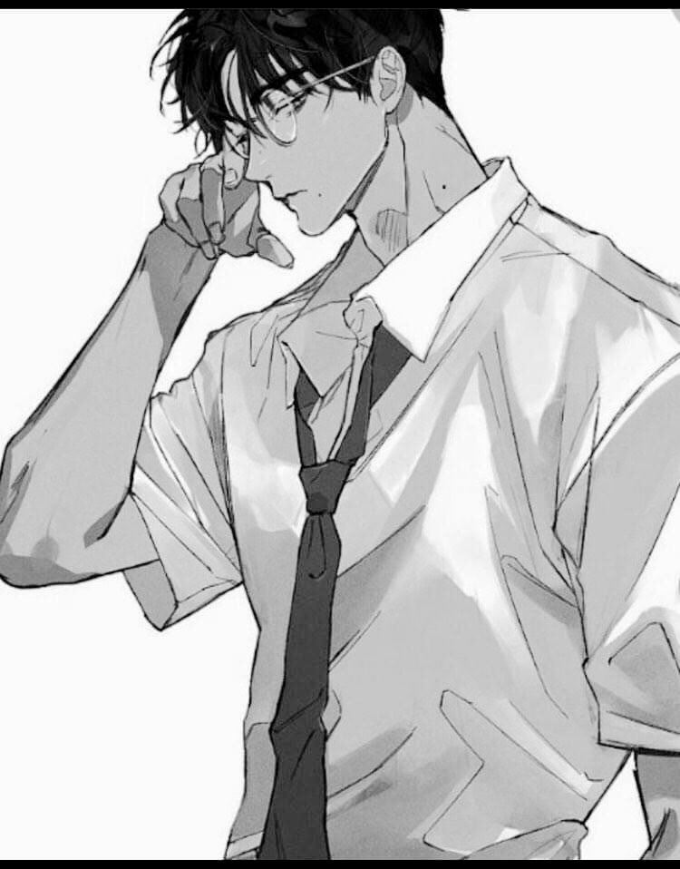 Art goes to original artist
“So you have my coat? He adjusts his glasses as he looked over to you. 
“When did you even take it? If you really wanted it you could’ve asked nicely darlin”  he sits down 
“Now. Was there something you need?”
#LewdRP #NSFWRP #roleplayeraccount #furry