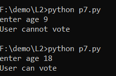 BhaktiAher6's tweet photo. Day 2 of #30DaysOfCode
->Program for: 
*Four numbers and print the min and max
*Two integers and print the min of two
*To accept amount in rupees and convert into dollars
*Age of the user print whether user can vote or not

#30daysofcode #100daysofcode  #100daysofcodechallenge https://t.co/zwEej53632