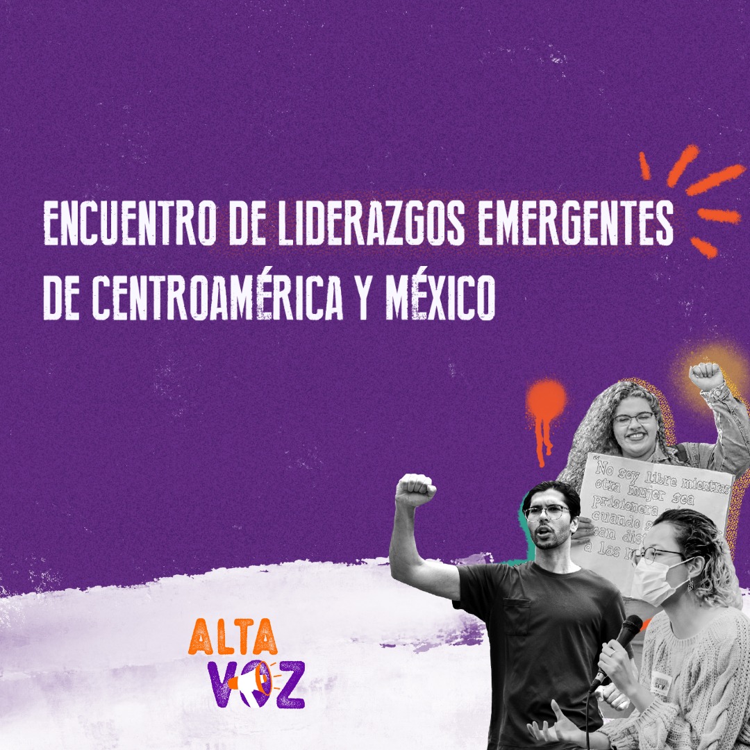 En el #DiaDeLosDerechosHumanos desde #AltaVoz estamos llevando adelante el encuentro presencial de “Liderazgos emergentes de Centroamérica y México”.✊🏾 (1-3⬇️)