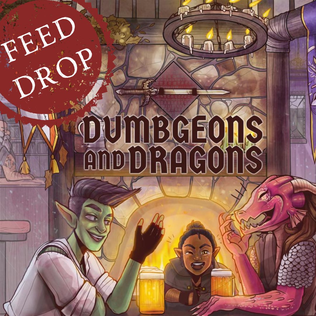 DrimbusPod's tweet photo. We’ve got a #feeddrop for you on this lovely #Saturday! Listen to our friends @dumbdragoncast if you haven’t already😉
https://t.co/Xi1htVsbhY https://t.co/FqILAFza4A