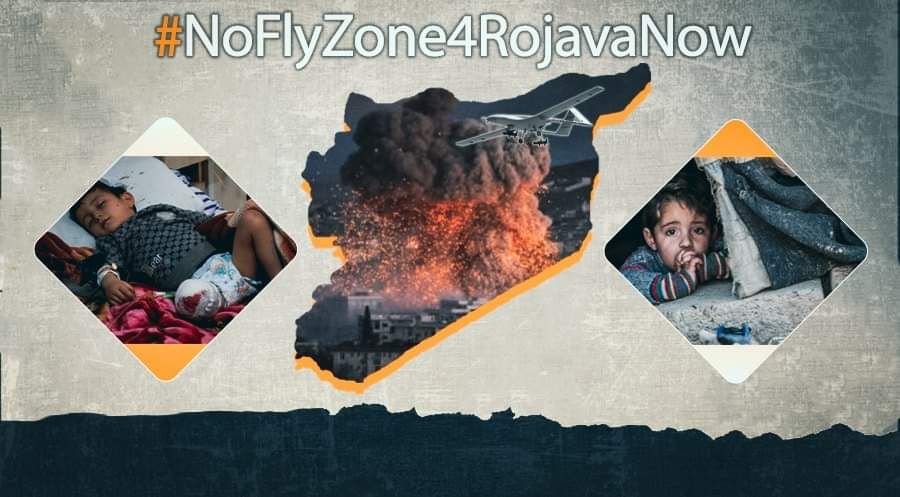 KobaneMehmud's tweet photo. لاجل ان يعيش اهلنا و اطفالنا بامن والسلام والحرية 
كفى للمجازر بحق شعبنا 
كفى للدمار بحق وطننا 
كفى للعدوان التركي على اراضينا 

#NoFlyZone4RojavaNow https://t.co/uAzd6go6oL