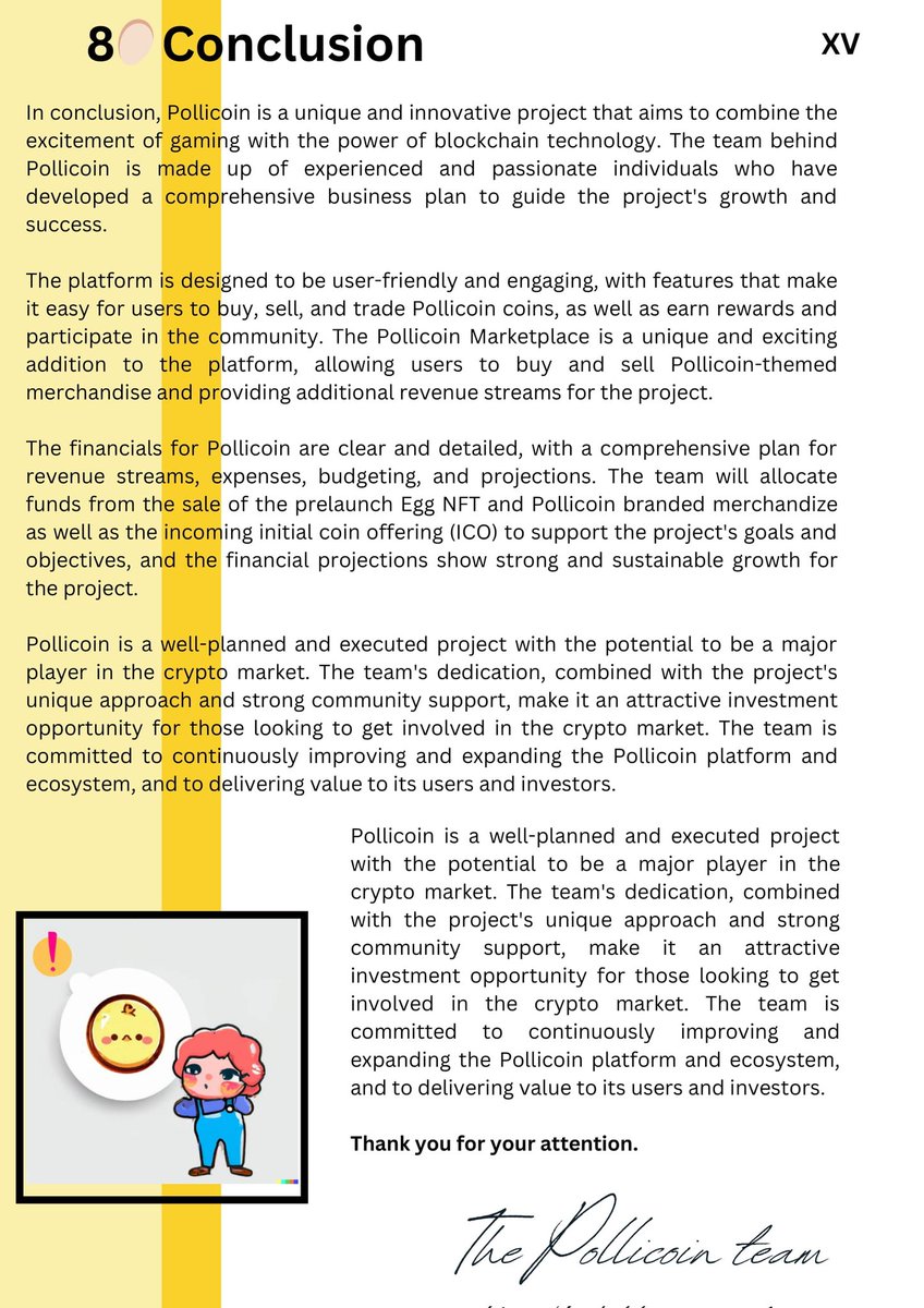 pollicoin's tweet photo. 🥚Pollicoin is a new meme-based #cryptocurrency project that brings fun and excitement to the crypto market. Join us on our journey and be a part of the #Pollicoin community! #boycotkfc Business Plan PDF on our discord: https://t.co/jCyGx5lPjt https://t.co/4qDS6yOuXu