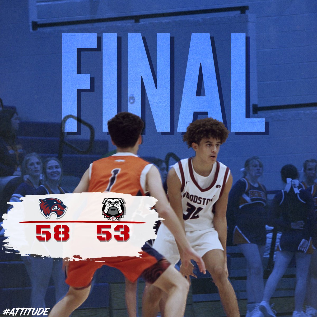58-53 Final OT
Boys bounced back today for a good team win after last night! #ATTITUDE was definitely on display! 

<a href="/J_warren2024/">Jackson Warren</a> 21p/10reb/7blk
<a href="/gavindickerson_/">gavin dickerson</a> 11p/4reb/3stl 
<a href="/BrooksMcKenna19/">Brooks McKenna</a> 7p/9reb
Joseph Tully 3p/5 asts/2 stl