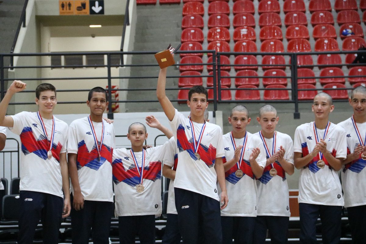 escolaresASU's tweet photo. #Básquetbol 🏀
➖ Podio - Masculino
🇻🇪 Venezuela 🇻🇪🥇
🇨🇱 Chile 🇨🇱
🇵🇾 Paraguay 🇵🇾🥉
#JSEPy🇵🇾 https://t.co/DWkTUMaBK7