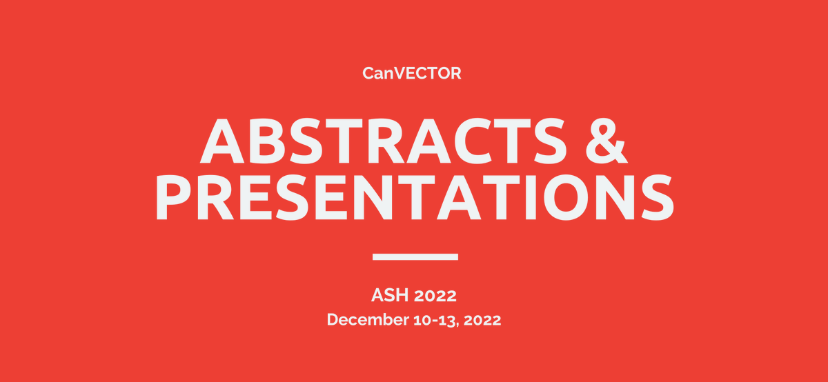 canvector's tweet photo. If you're attending #ASH2022 , be sure to check out the outstanding thrombosis research from the @canvector community!
See the list of the @CanVECTOR member abstracts & presentations at the conference👇👇
https://t.co/WXGMLjSimv
#CanVECTORatASH2022 https://t.co/HS6qigNXzp