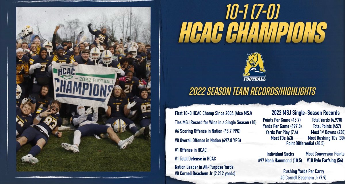 Appreciate the great opportunity from <a href="/CoachLittle7/">Lane Little</a> and happy to say that I have received and off from Mount St. Joseph University!! <a href="/MSJ_FB/">Mount St. Joseph Football</a>  #Golions🦁