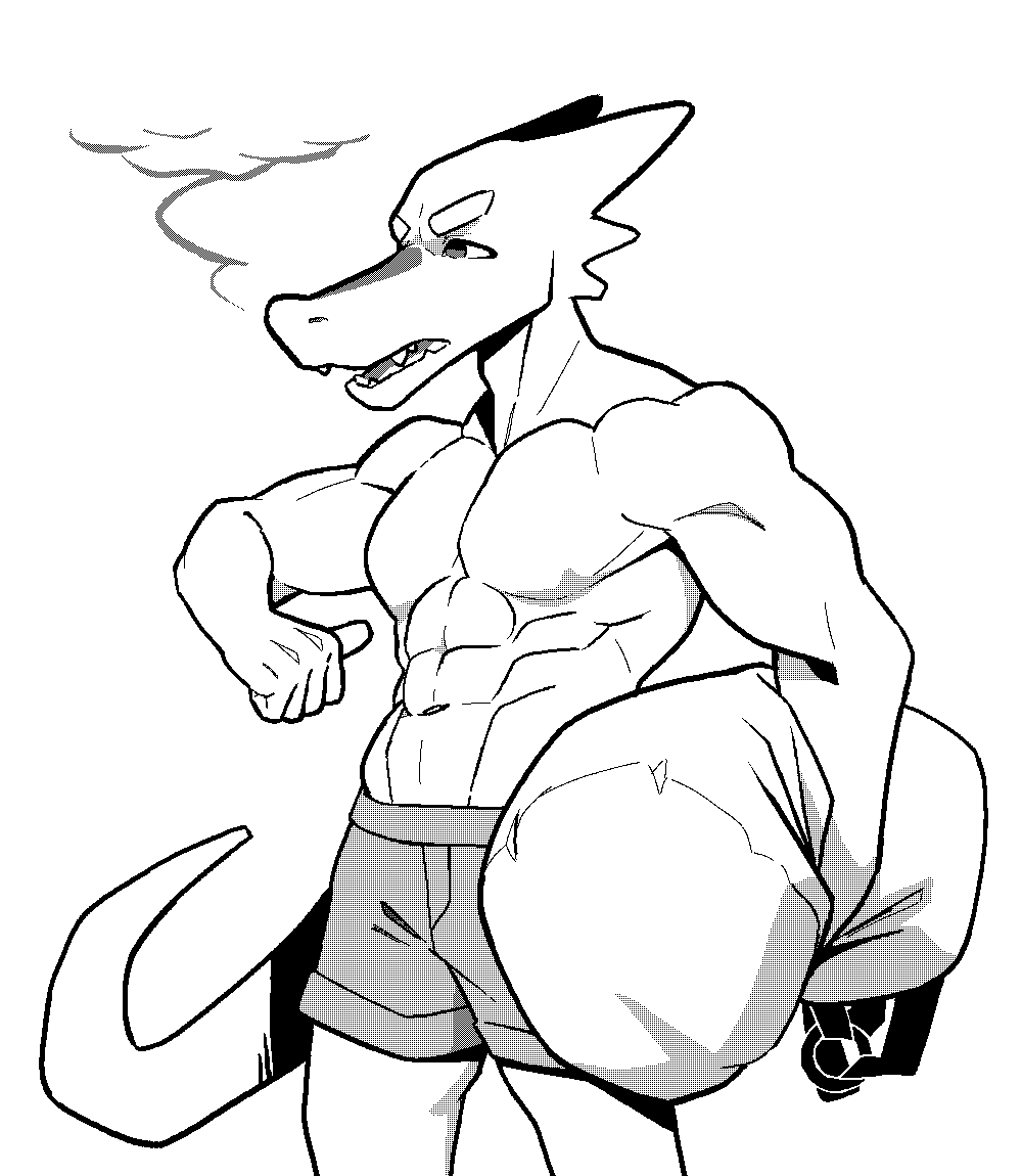 He's back to blast another punching bag