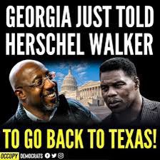 Trumper Herschel Walker was a total disaster as a candidate, the GOP knew it, but Trump comes before the Party! #FreshResists #ProudBlue22 #DemVoice1