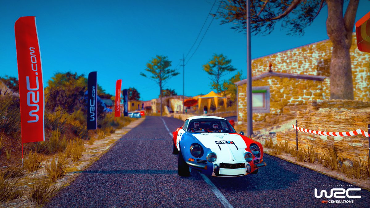 LiberVic's tweet photo. 📸 French touch: Legendary Alpine on Tour de Corse 🇫🇷

Loving the new #WRCGenerations, thanks @WRCTheGame / @kylotonn_games for this masterpiece! https://t.co/WqxVuGi845