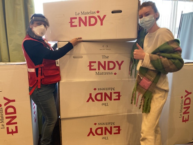 cityoftoronto's tweet photo. Hats off to @Endy for their generous donation of more than $40,000 worth of mattresses in support of the Ukrainian arrivals coming to Toronto.
Tagsu can help: https://t.co/RQFTrT7tXY #DonateTO https://t.co/pl98hkvP9X