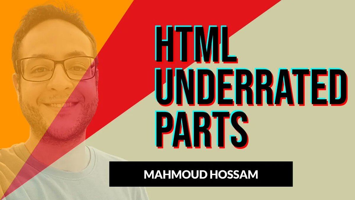 MHossam_'s tweet photo. My 7th tutorial into HTML: underrated parts play list is now on my channel, It is a Quick tutorial. No Talking &amp; No Poring Music
Make a phone call using anchor element
https://t.co/OQFvJepO6A 

This play list made for the HTML underrated parts.
#html #html5  #webdesign #YouTube https://t.co/5uuTq9GlpI