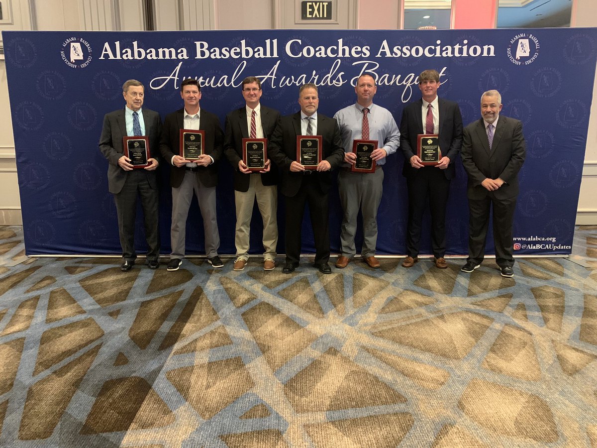 Las night was a lot of fun! Always great to honor our great coaches and players here in this state!