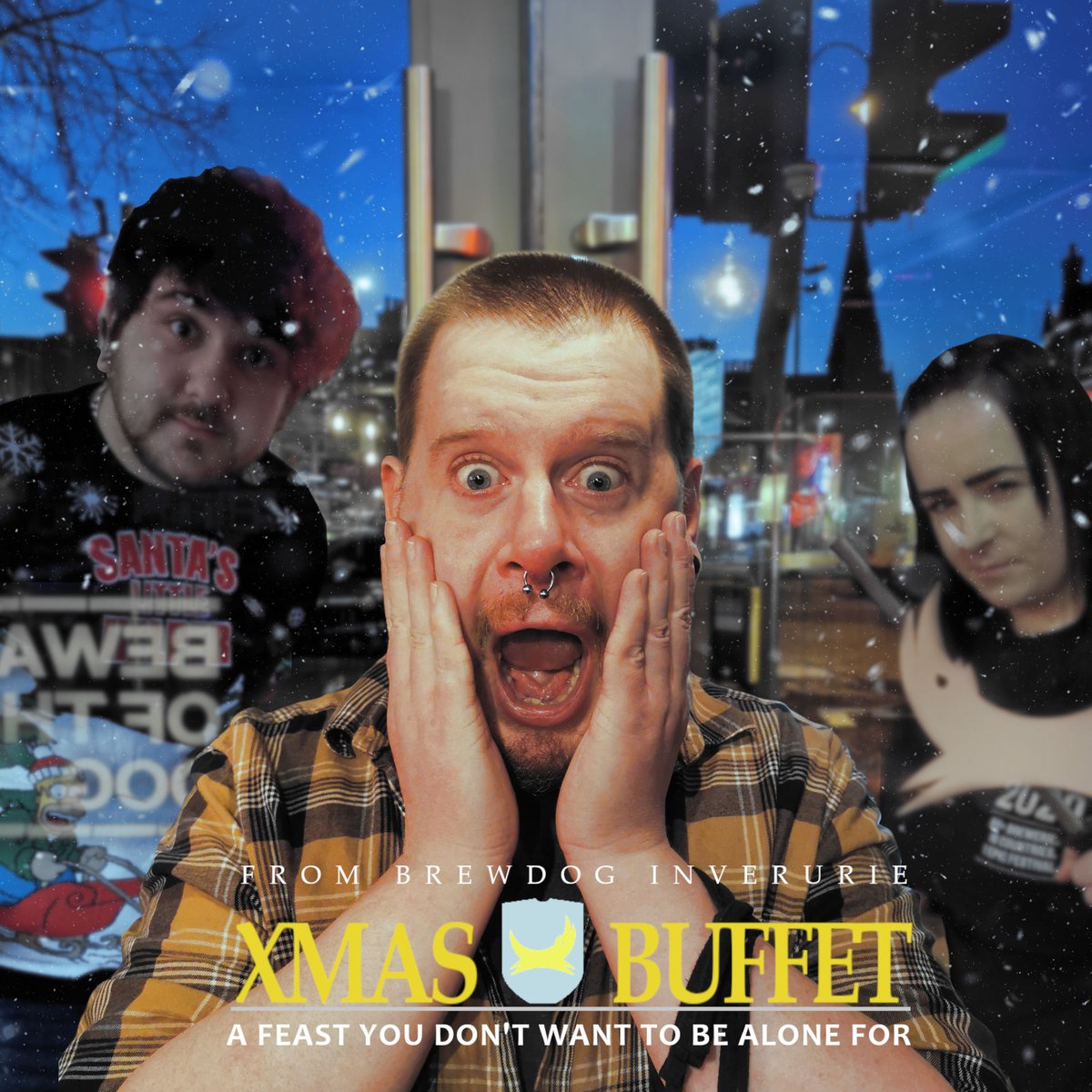 Don't be Home Alone on the run up to Christmas...

Get 10 people and book for our XMAS BUFFET to get an incredible selection of food for £15pp. 🎄🎄
Alternatively, grab one of our FESTIVE HOPPY MEALS and treat yourself! ☃️

#Brewdog #Inverurie #Buffet #Christmas #Food #Festive