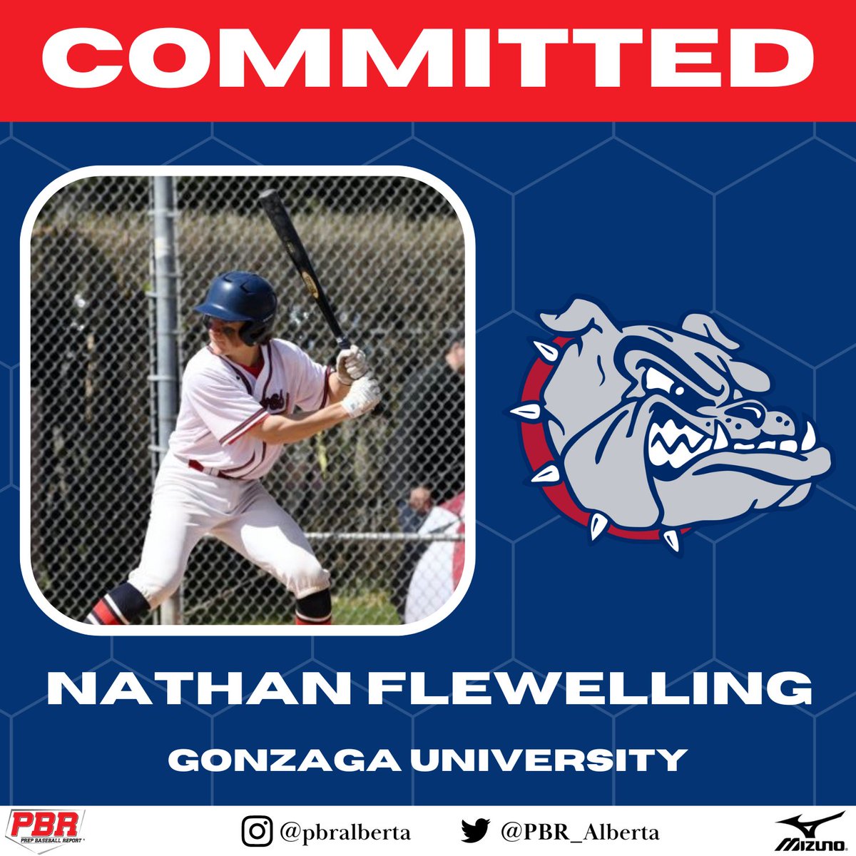 PrepBaseballAB's tweet photo. 🚨𝐂𝐎𝐌𝐌𝐈𝐓𝐌𝐄𝐍𝐓 𝐀𝐋𝐄𝐑𝐓🚨

'25 C Nathan Flewelling (@NathanFlewelli1) has announced his commitment to Gonzaga University.

@SJHSBallAcademy | @ZagBaseball 

#OffTheBoard🇨🇦 https://t.co/clXpRvsqBL