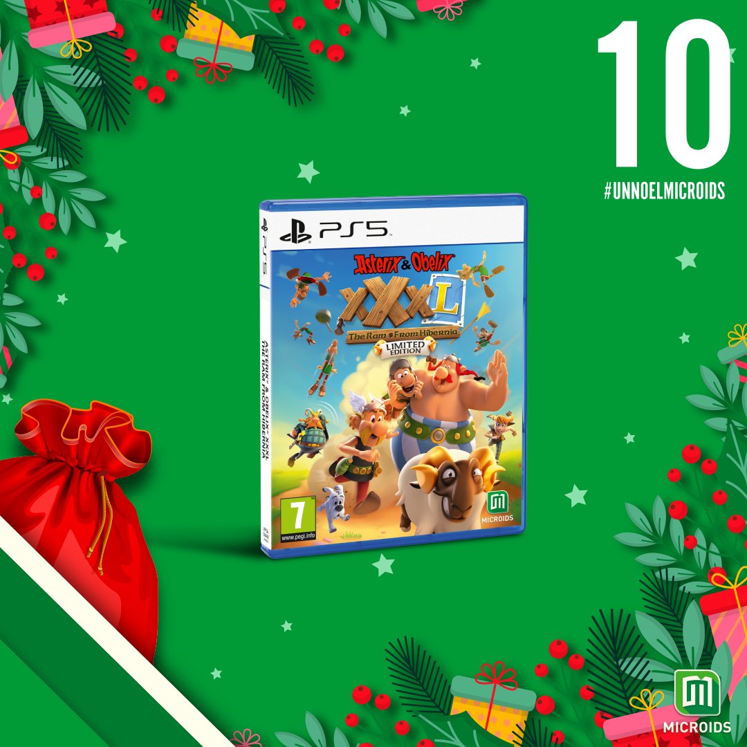 🎅 #Jour10 du #CalendrierdelAvent ! Astérix &amp; Obélix XXXL - Le Bélier d'Hibernie dans la hotte du Père Noël à gagner le 24/12 !

Pour participer au tirage :
🎁 RT + FOLLOW <a href="/Microids_off/">Microids</a>
🎁 Tweeter avec #UnNoelMicroids

🌟 1 tweet #UnNoelMicroids = 1 chance d'avoir une surprise