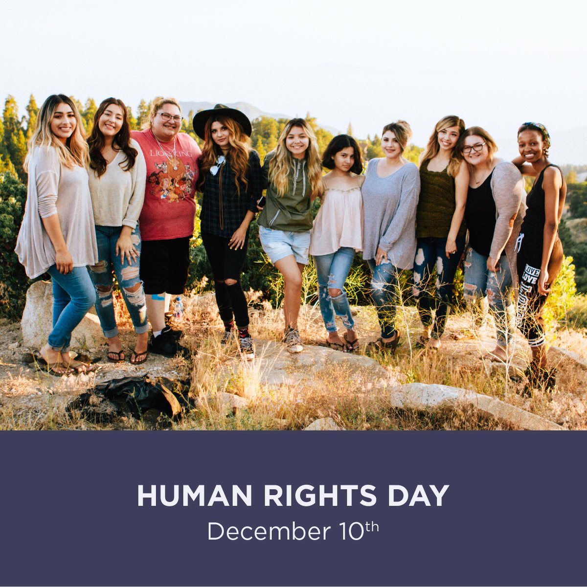 #WorldHumanRightsDay motivates everyone to speak up and take action to end all types of discrimination in all forms, whenever and wherever it happens. #HumanRights
