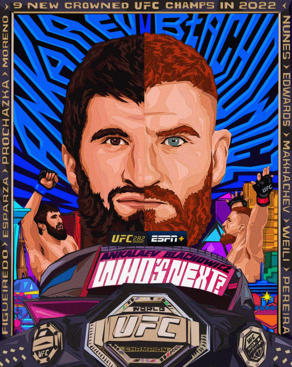 Ankalaev vs blachowicz marks the final title fight of the year who s